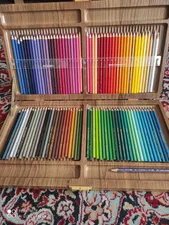 تجریه خرید مداد رنگی 100 رنگ جعبه چوبی کنکو مدل ویکتوریا