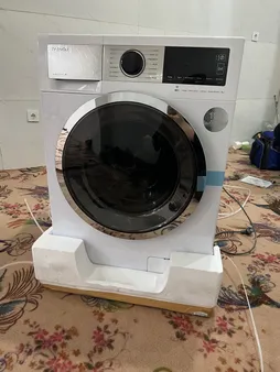 ماشین لباسشویی اتوماتیک دوو مدل LM-861WS ظرفیت 8 کیلوگرم
