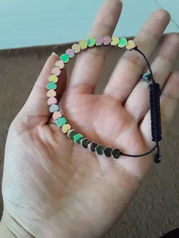 دستبند بچگانه مدل قلب