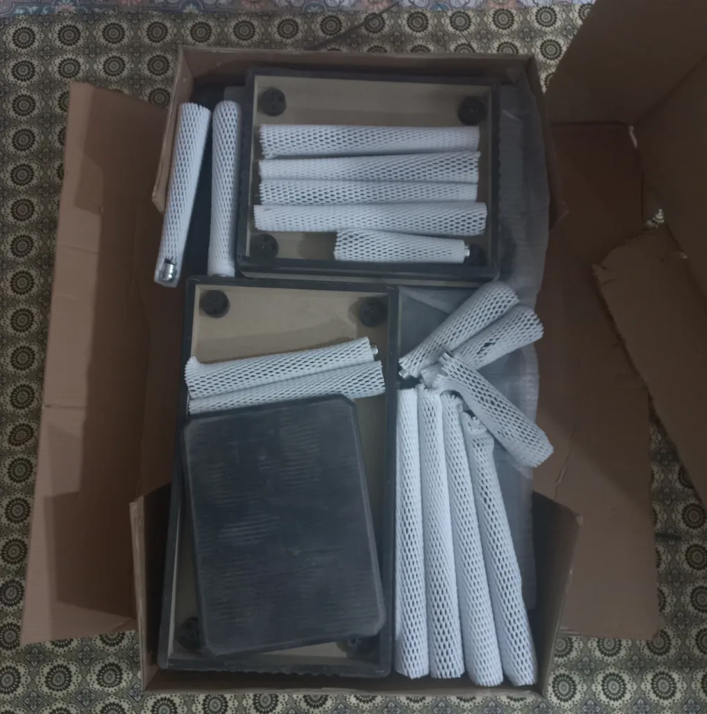 میز جلومبلی میز چوب مدل لاکچری مجموعه 4 عددی