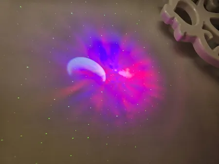 چراغ خواب مدل آدم فضایی طرح کهکشانی 55