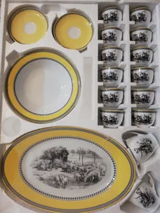 تجریه خرید سرویس چینی 102 پارچه غذا خوری چینی زرین ایران سری ایتالیا اف مدل ویلیج درجه یک