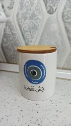 بانکه مدل سرامیکی طرح چشم نقولی