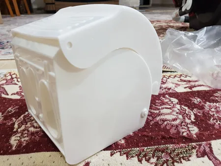 جای دستمال توالت سنی پلاستیک مدل madis5