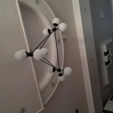 لوستر مدل مدرن طرح مولکولی کد 001