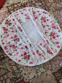 کاور حمل قابلمه مدل Flowery کد JG-01