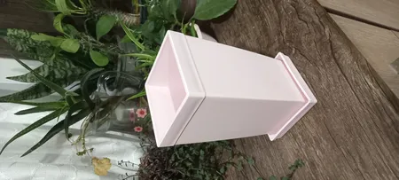 گلدان شهرآذین مدل 4018 ارتفاع 18.5 سانتی متر