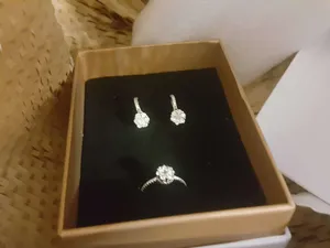 تجریه خرید نیم ست نقره زنانه جی تی ای مدل فلاور