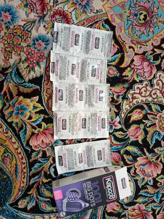 کاندوم کاپوت مدل BIG DOTS بسته 10 عددی