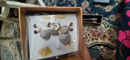 نیم ست طلا 18 عیار زنانه طلای مستجابی مدل آوا تراش کد 09