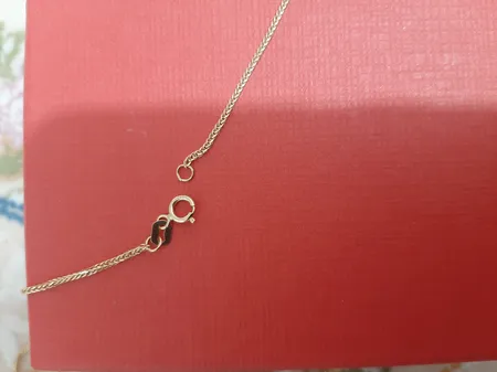 زنجیر طلا 18 عیار زنانه طلای مستجابی مدل میرو  کد Zb45