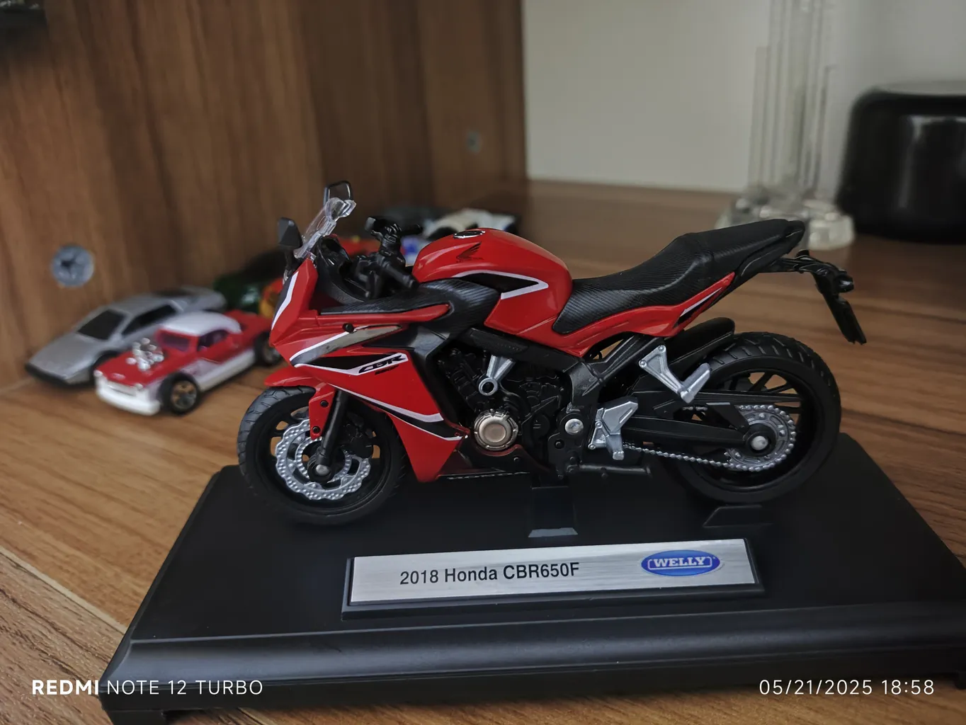 موتور بازی ولی مدل Honda CBR650F 2018