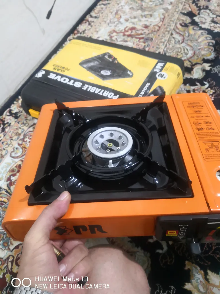 اجاق سفری پارس رگولاتور مدل Portable همراه 2 عدد کپسول گاز