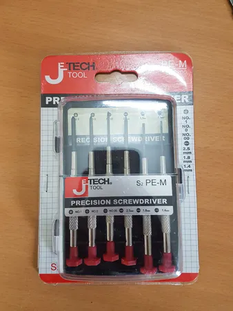 مجموعه 6 عددی پیچ گوشتی ساعتی جی تک تول مدل PE-M 052200