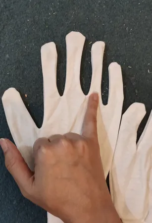 دستکش ایمنی کد IGD50 بسته 2 عددی