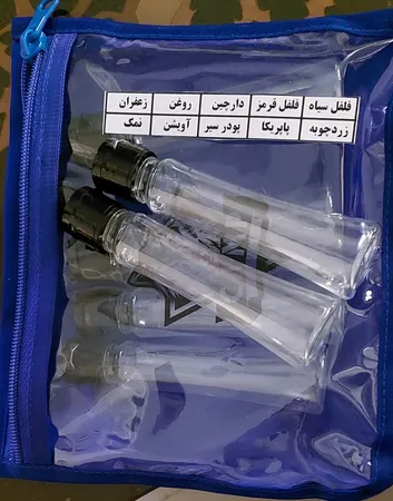 نظم دهنده سفری مدل جا ادویه کمپ مجموعه 6 عددی