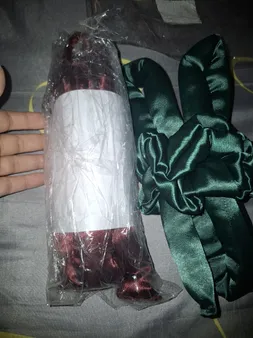 بیگودی مدل کرلی روبان به همراه کش مو بسته 2 عددی