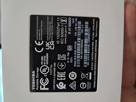 هارد دیسک اکسترنال توشیبا مدل Canvio Flex ظرفیت 2 ترابایت