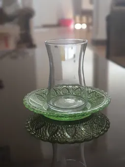 استکان پاشاباغچه مدل هیبلی بسته 6 عددی