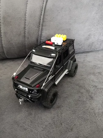 ماشین بازی مدل فلزی بنز جی کلاس آفرود