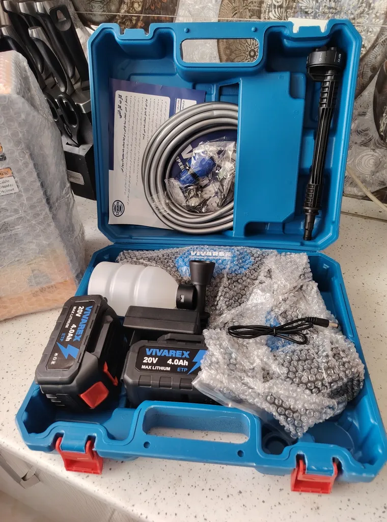 کارواش شارژی ویوارکس مدل VR2450V2-PW new