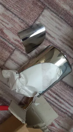 حباب لوستر مدل دو گلاس 321