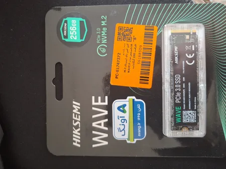اس اس دی اینترنال PCIe Gen3 x4 هایک سمی مدل WAVE P ظرفیت 256 گیگابایت
