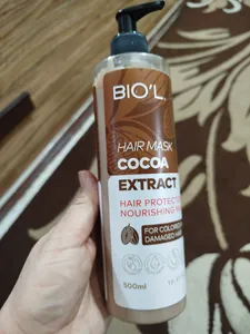تجریه خرید ماسک تقویت کننده مو بیول مدل Cocoa مناسب برای موهای آسیب دیده و رنگ شده حجم 500 میلی لیتر