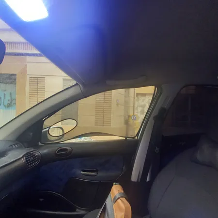 آفتاب گیر شیشه خودرو لنزووو مدل 2066 مناسب برای پژو 206 مجموعه 6 عددی