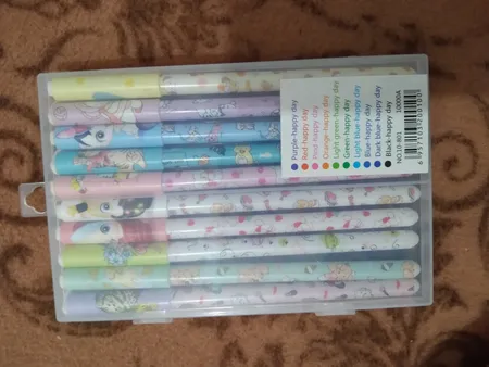 روان نویس مدل هپی دی طرح یونیکورن کد 06547 مجموعه ۱۰ عددی