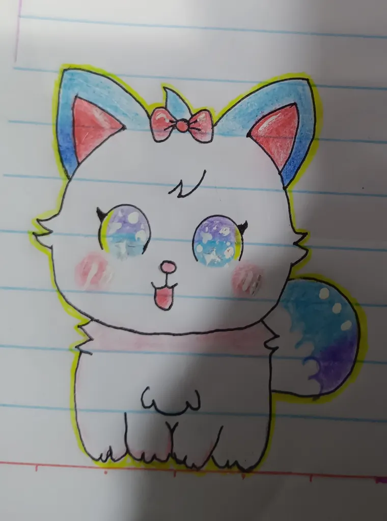 مداد رنگی 48 رنگ کی ام تی مدل TRIPLUS ARTIST طرح رنگین کمان