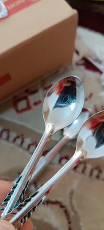 قاشق چای خوری 24 کیچن مدل pro5 بسته 12 عددی