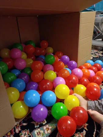 توپ استخر مدل زیبا بسته 150عددی