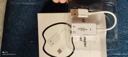 کابل تبدیل USB به جک 3.5 میلی متری مدل 101