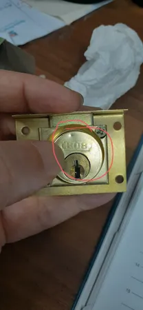 قفل کمدی کد 808 بسته 2 عددی