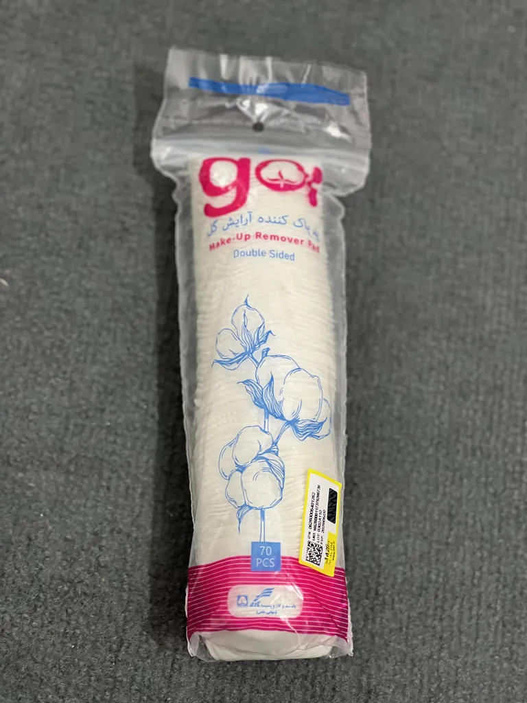 پد پاک کننده آرایش گل مدل sewing round بسته 70 عددی