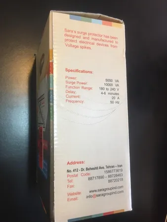 محافظ ولتاژ سارا مدل P520