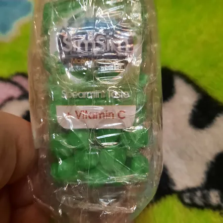 قرص خوشبو کننده دهان سیم سیم مدل ویتامین C بسته 4 عددی