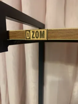 شلف دیواری دیزم مدل کافی بار کد SLF_F100_60_BRN