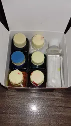 رنگ ویترای ورسای کد k65 حجم 30 میلی لیتر مجموعه 6 عددی به همراه تینر