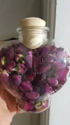 غنچه گل رز خشک معطر مدل Pink Rose