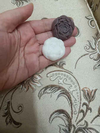 قالب شمع مدل گل پیونی وارمری