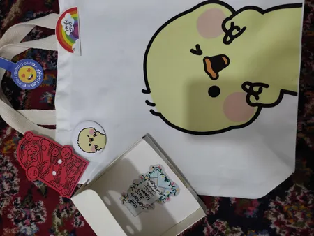 ساک خرید خندالو مدل جوجه کیوت و بامزه کد H178