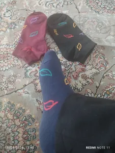 تجریه خرید جوراب زنانه اسپست مدل برگ بسته 3 عددی