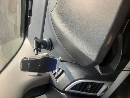 پایه نگهدارنده و شارژر بی سیم گوشی موبایل تسکو مدل THL 1255W