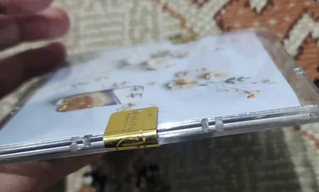 شمش طلا 18 عیار مدوپد مدل گل کد SG10574