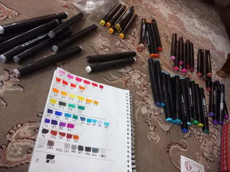 ماژیک راندو نیو تاچ کد 048 بسته 48 عددی