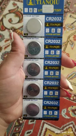 باتری سکه ای تیانکیو مدل CR2032 بسته 5 عددی