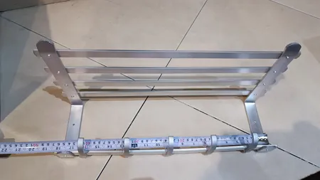 رخت آویز حمام مدل پنج شاخه