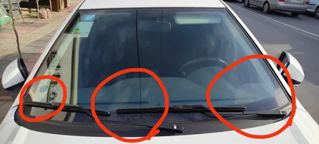 تیغه برف پاک کن ساما وایپر بلید مدل هیبرید مناسب برای دنا بسته دو عددی